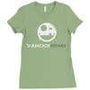 yahoo retard Ladies Fitted T-Shirt