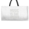 music is the answer Weekender Totes