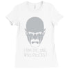 walt t Ladies Fitted T-Shirt
