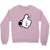 main de mickey Crewneck Sweatshirt