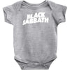 black sabbath metal rock baseball jersey Baby Onesie