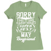 This Girl Is Taken By A Super Sexy May Boyfriend Ladies Fitted T-Shirt