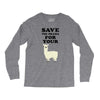 Save The Drama For Your Lama Long Sleeve Shirts