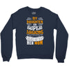 My Daughter Is Super Awesome Her Mom Crewneck Sweatshirt