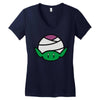 piccolo satan Women's V-Neck T-Shirt