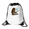 lonely Drawstring Bags