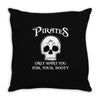 pirates only want you for your booty Throw Pillow