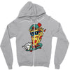 pizza and ranch Zipper Hoodie