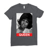 Aretha Franklin Queen Ladies Fitted T-Shirt