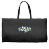 thunder and lightning Weekender Totes