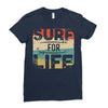 surf for life Ladies Fitted T-Shirt
