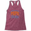call me papa Racerback Tank