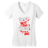rock's not dead you are Women's V-Neck T-Shirt