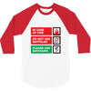 bat safety 3/4 Sleeve Shirt