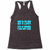 many lives Racerback Tank