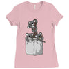 pocket koala bears Ladies Fitted T-Shirt