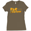 pac to the future Ladies Fitted T-Shirt