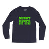 shoot hoops not guns Long Sleeve Shirts