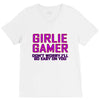 girlie gamer V-Neck Tee