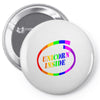 unicorns,unicorn inside,funny Pin-back button