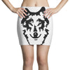 wolf Mini Skirts