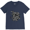 lion zentangle V-Neck Tee