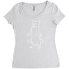 cat Women's Triblend Scoop T-shirt