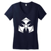 dominator hardcore festival Women's V-Neck T-Shirt