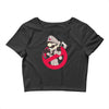 mario's wolrd parody Crop Top