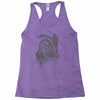 wolf princess warrior Racerback Tank