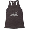 magic wand rhinestone Racerback Tank