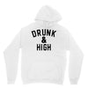 Drunk And High Unisex Hoodie