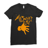 midnight oil Ladies Fitted T-Shirt