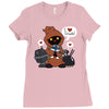 jawas love droids Ladies Fitted T-Shirt