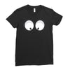 googly eyes Ladies Fitted T-Shirt