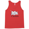 funny cat science t shirt Tank Top
