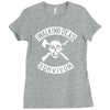 the walking dead survivor Ladies Fitted T-Shirt