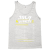 July Girl Facts Leo Tank Top