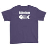 atheism fish skeleton Youth Tee