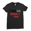 i  fartlek Ladies Fitted T-Shirt