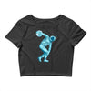 astronaut discus throwing Crop Top