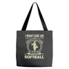 i might look like i'm playing softball Tote Bags