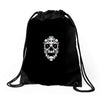 gamming skul Drawstring Bags