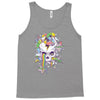 flying rainbow skull island Tank Top