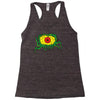 crawling eye monster Racerback Tank