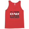 i'm a proud dad of a freaking awesome daughter Tank Top