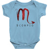 galaxy scorpio logo Baby Bodysuit