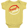 trainer inside Baby Onesie