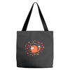 happy space fox   porky roebuck Tote Bags