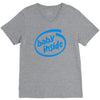 baby inside V-Neck Tee